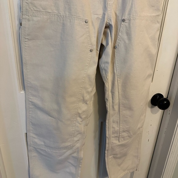 Banana Republic Pants Men's Straight Carpenter Painter Ecru 34X32 - Picture 4 of 13